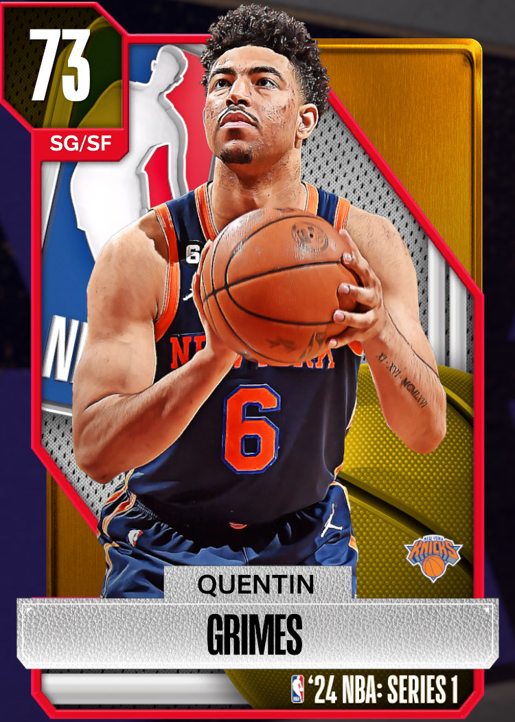 NBA 2K23  2KDB Gold Quentin Grimes (76) Complete Stats