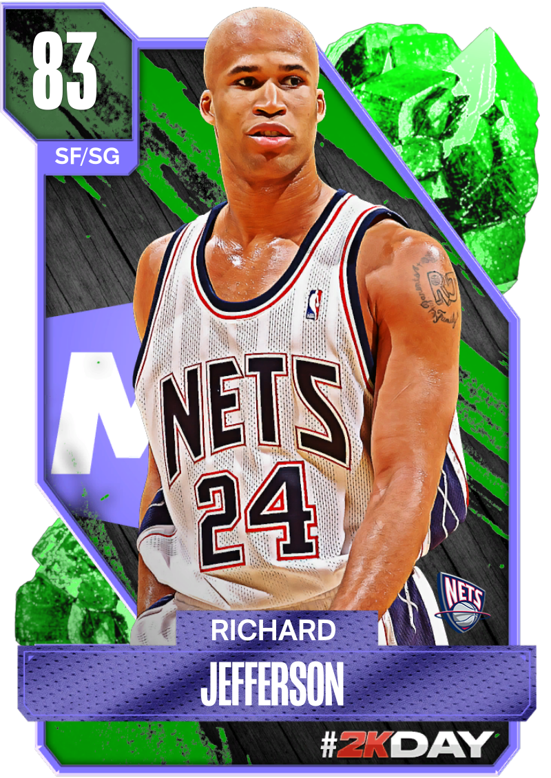 NBA 2K22  2KDB Emerald Richard Jefferson (81) Complete Stats
