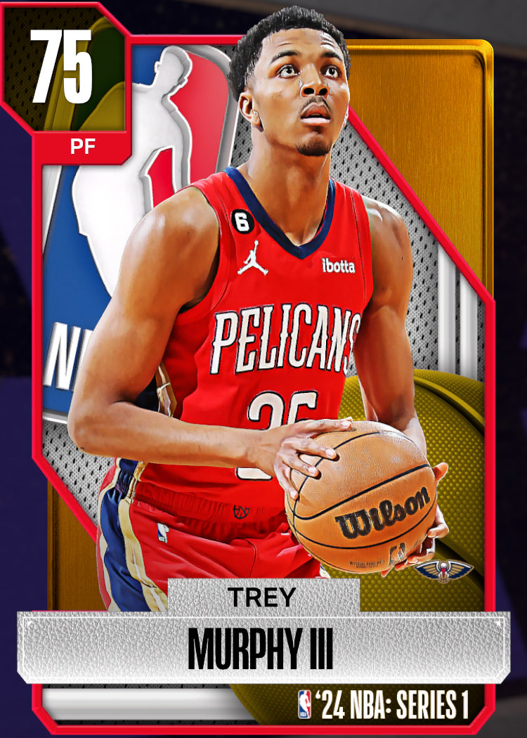 NBA 2K23  2KDB Gold Trey Murphy (72) Complete Stats