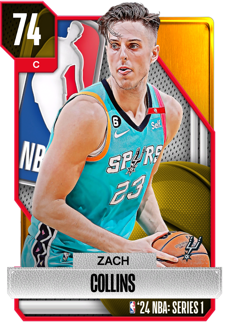 NBA 2K24 | 2KDB Gold Zach Collins (74) Complete Stats