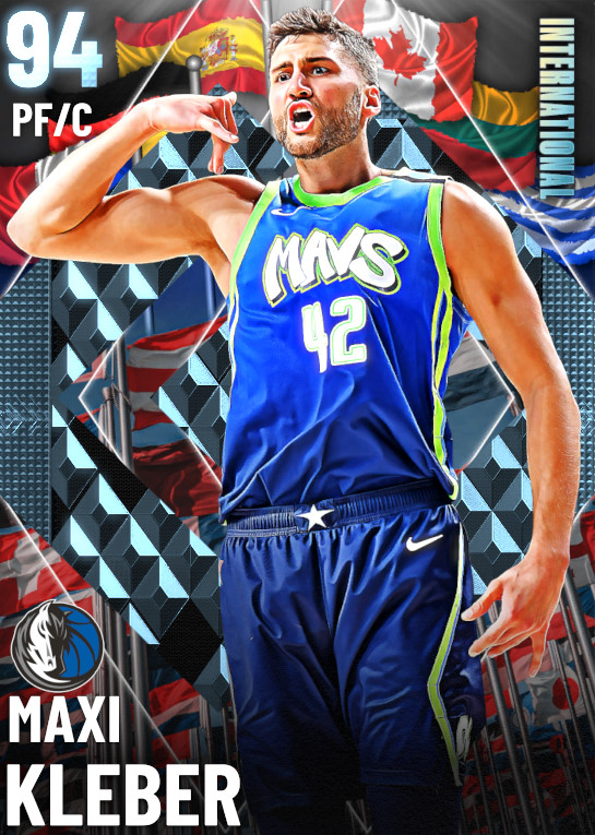 NBA 2K21 2KDB Custom Lineup (mavs theme team)