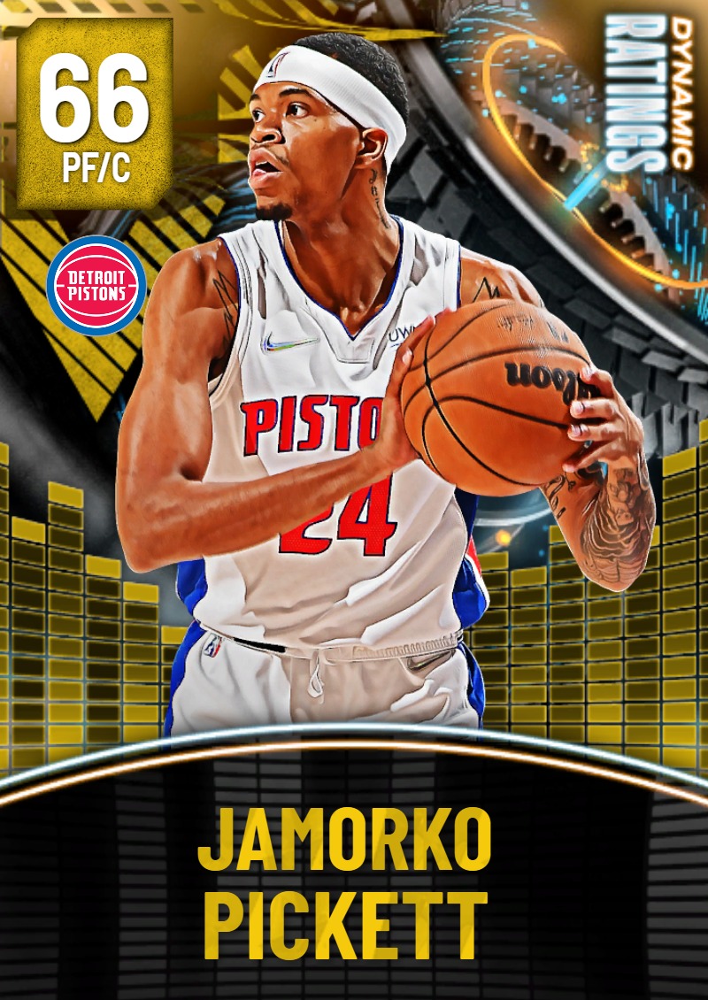 66 Jamorko Pickett | Detroit Pistons