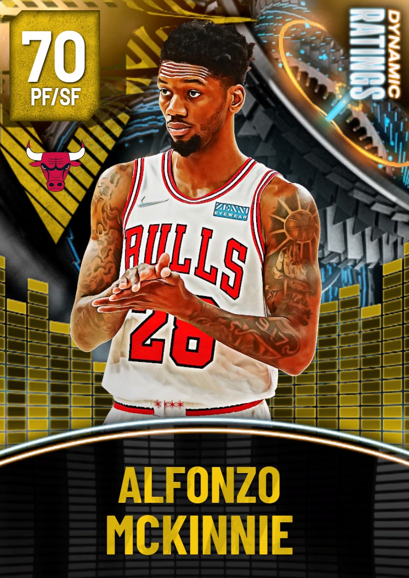 70 Alfonzo McKinnie | Chicago Bulls