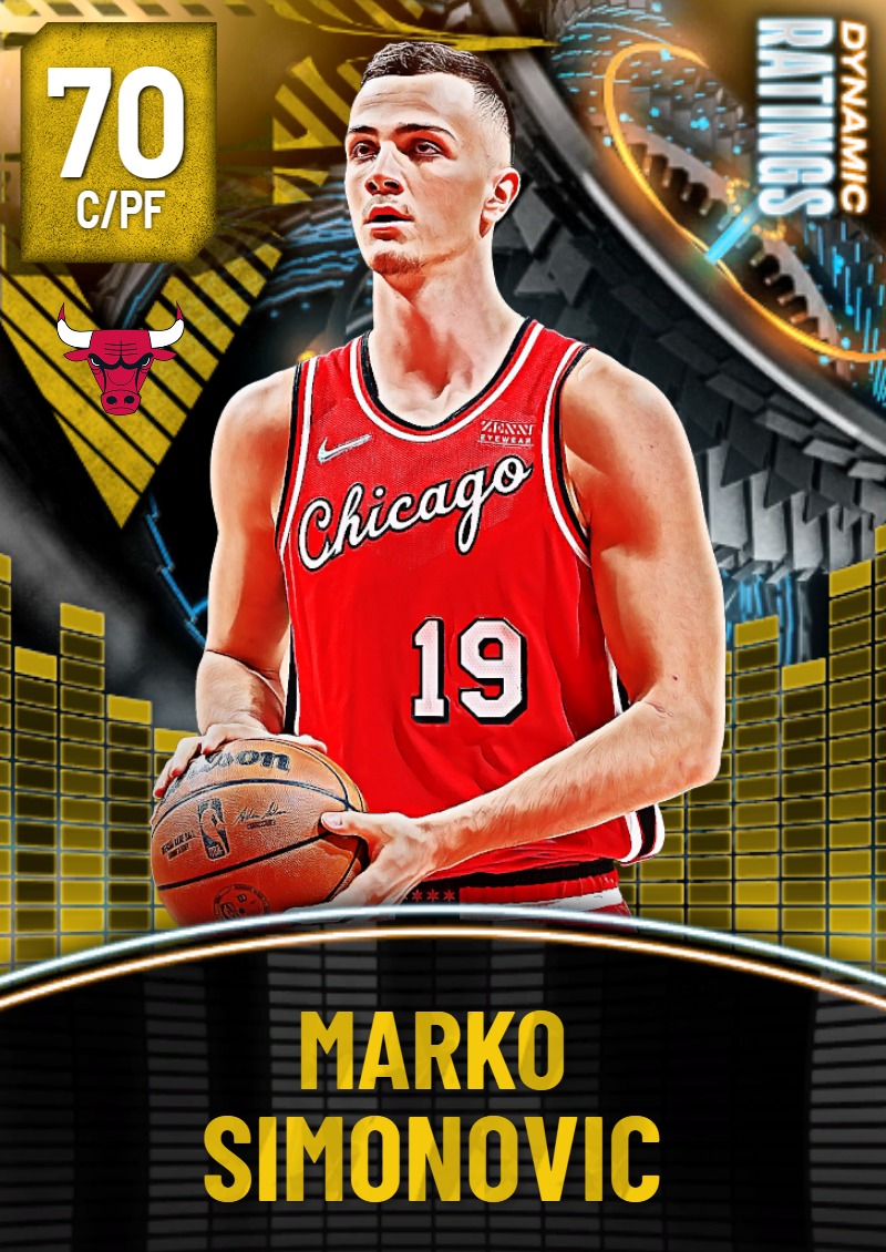 70 Marko Simonovic | Chicago Bulls