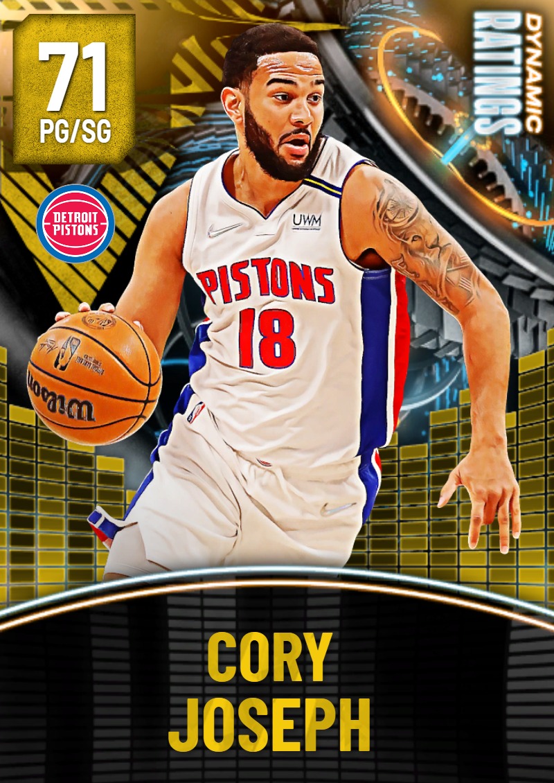 71 Cory Joseph | Detroit Pistons