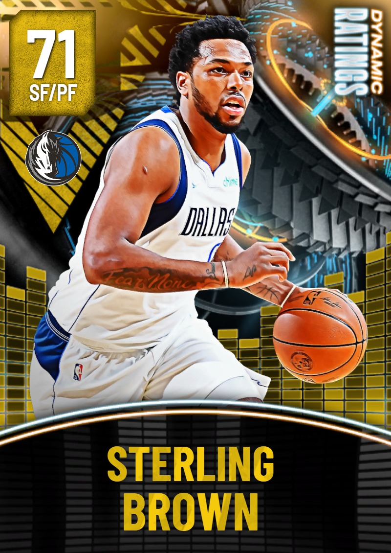 71 Sterling Brown | Dallas Mavericks