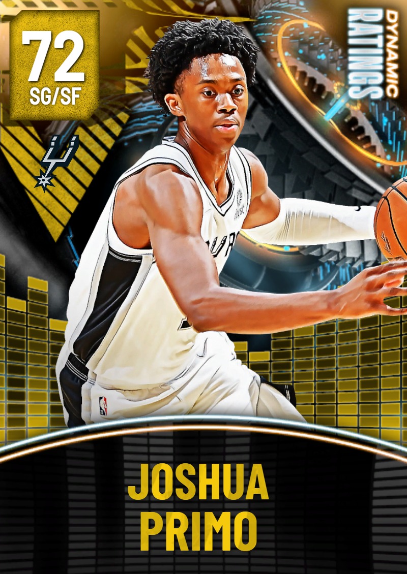 72 Joshua Primo | San Antonio Spurs