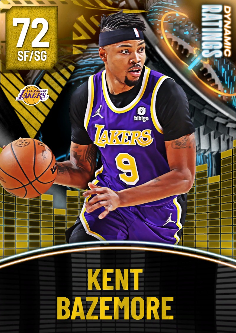 72 Kent Bazemore | Los Angeles Lakers