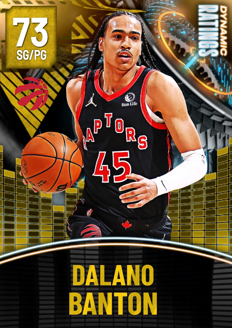 73 Dalano Banton | Toronto Raptors