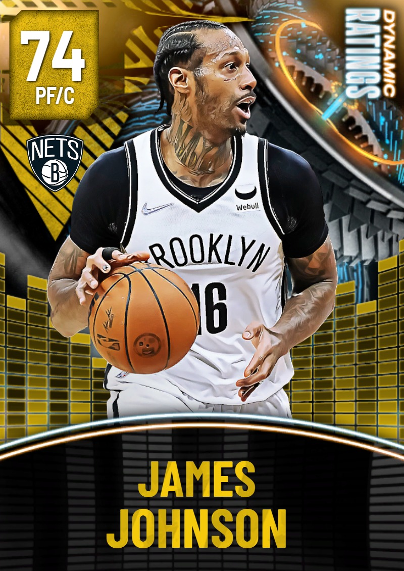 74 James Johnson | Brooklyn Nets