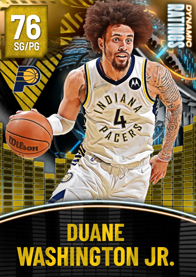 76 Duane Washington Jr. | Indiana Pacers