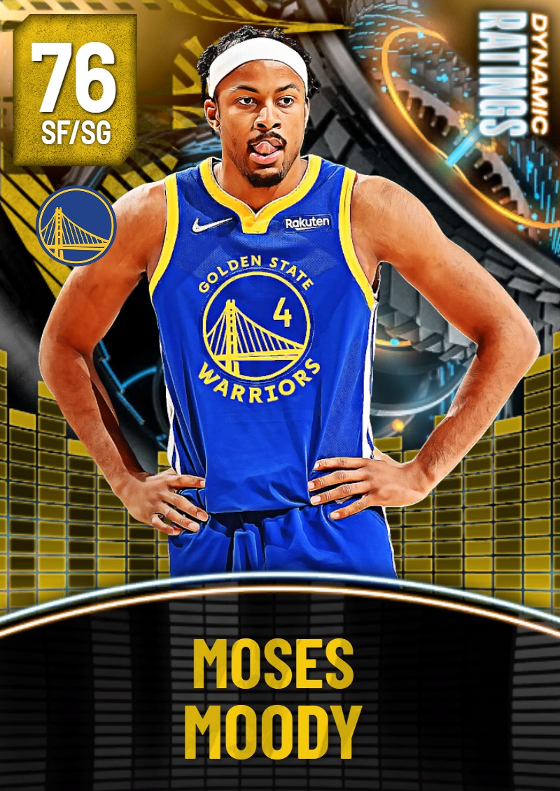 76 Moses Moody | Golden State Warriors