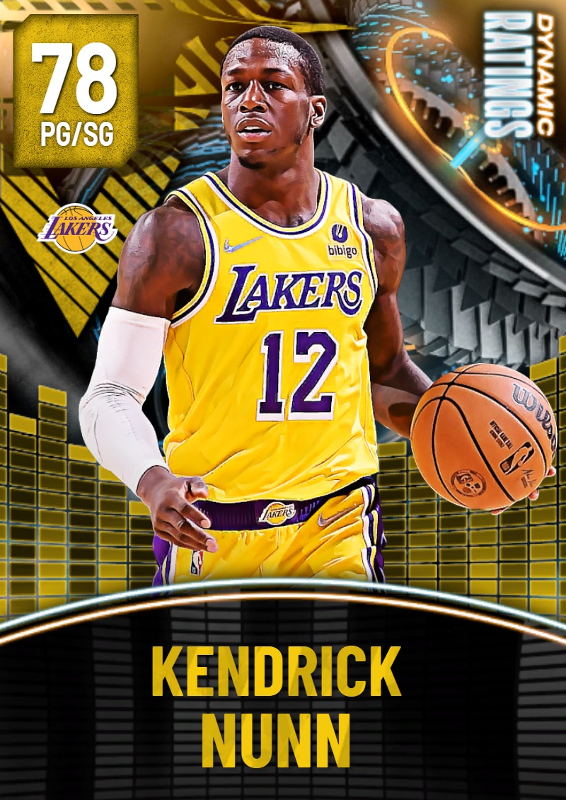 78 Kendrick Nunn | Los Angeles Lakers