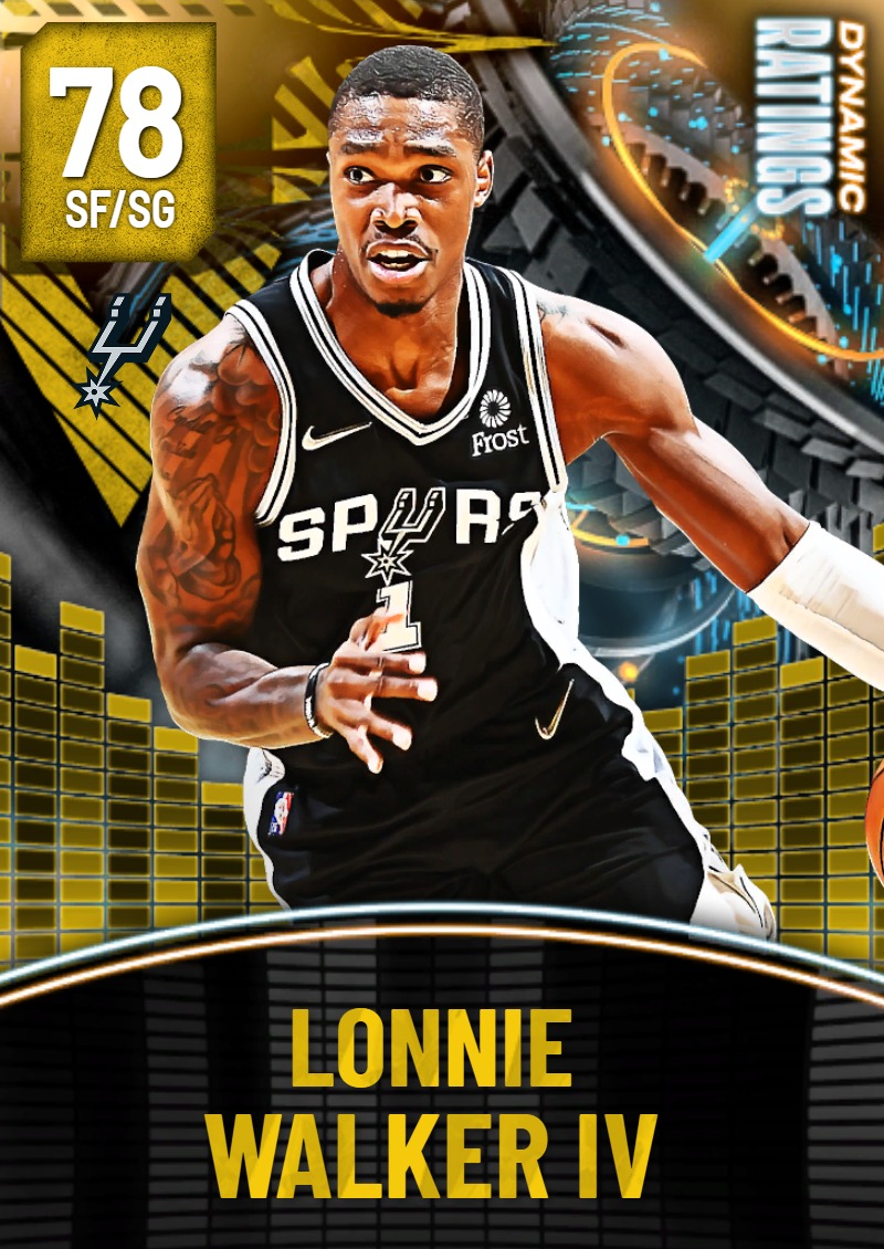 78 Lonnie Walker IV | San Antonio Spurs