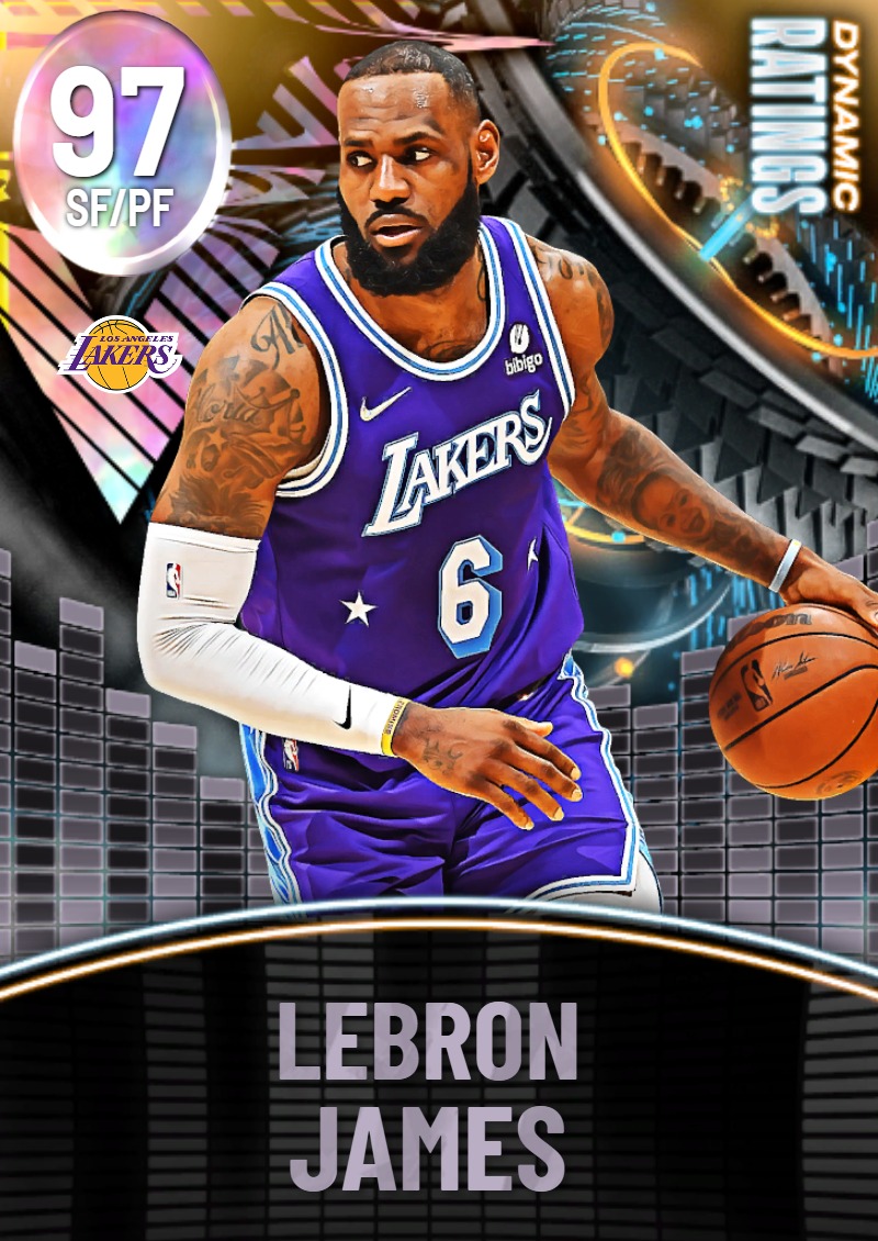 97 LeBron James | Los Angeles Lakers