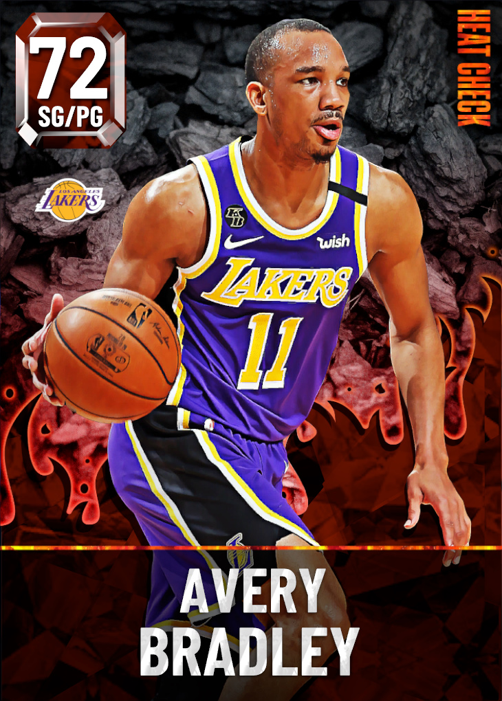 72 Avery Bradley | Los Angeles Lakers