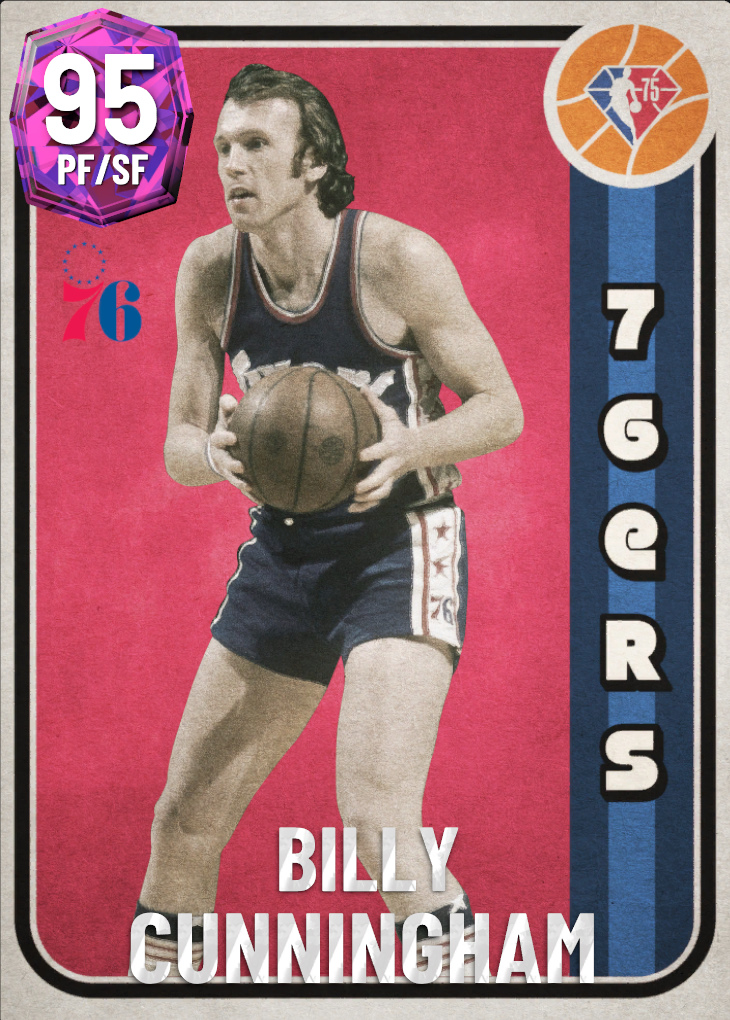95 Billy Cunningham | NBA 75th Anniversary