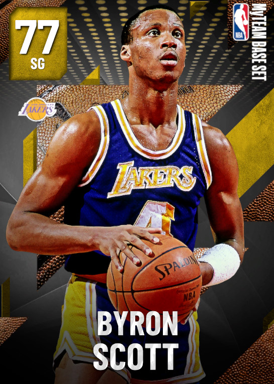 77 Byron Scott | Los Angeles Lakers