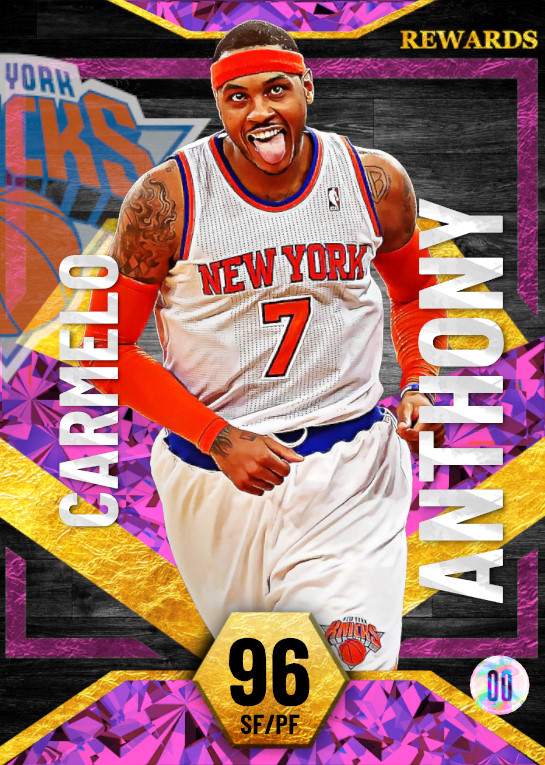96 Carmelo Anthony | Season Level 40 Reward