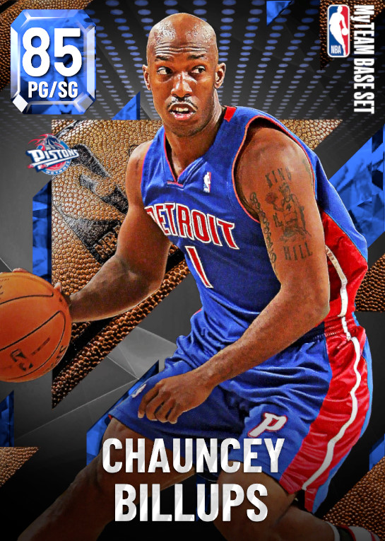 85 Chauncey Billups | Detroit Pistons