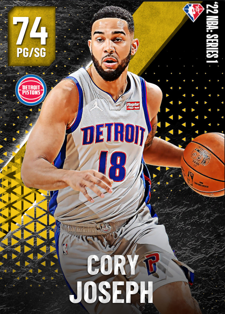 74 Cory Joseph | Detroit Pistons