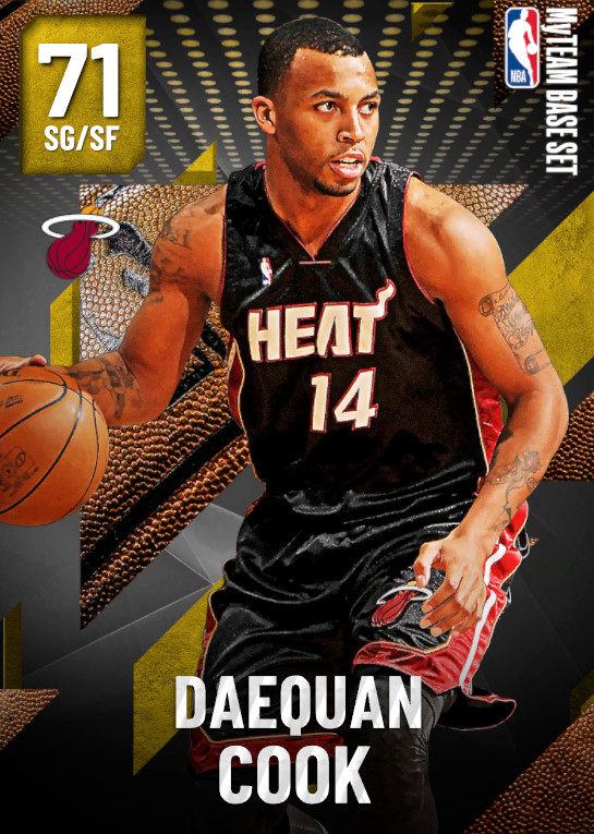 71 Daequan Cook | Miami Heat