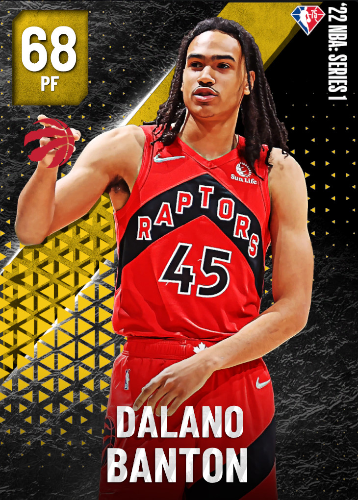 68 Dalano Banton | Toronto Raptors