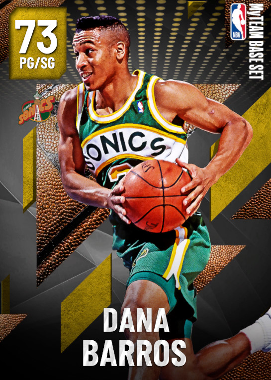 73 Dana Barros | Seattle SuperSonics