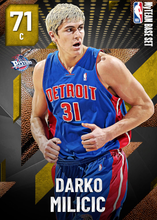 71 Darko Milicic | Detroit Pistons