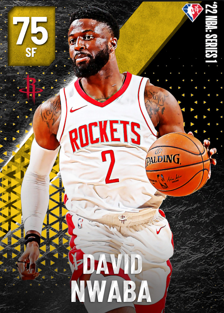 75 David Nwaba | Houston Rockets