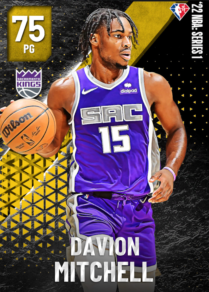 75 Davion Mitchell | Sacramento Kings