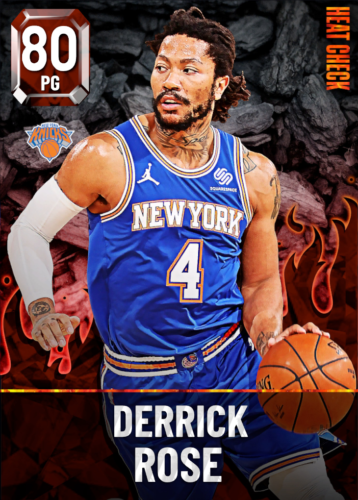80 Derrick Rose | New York Knicks