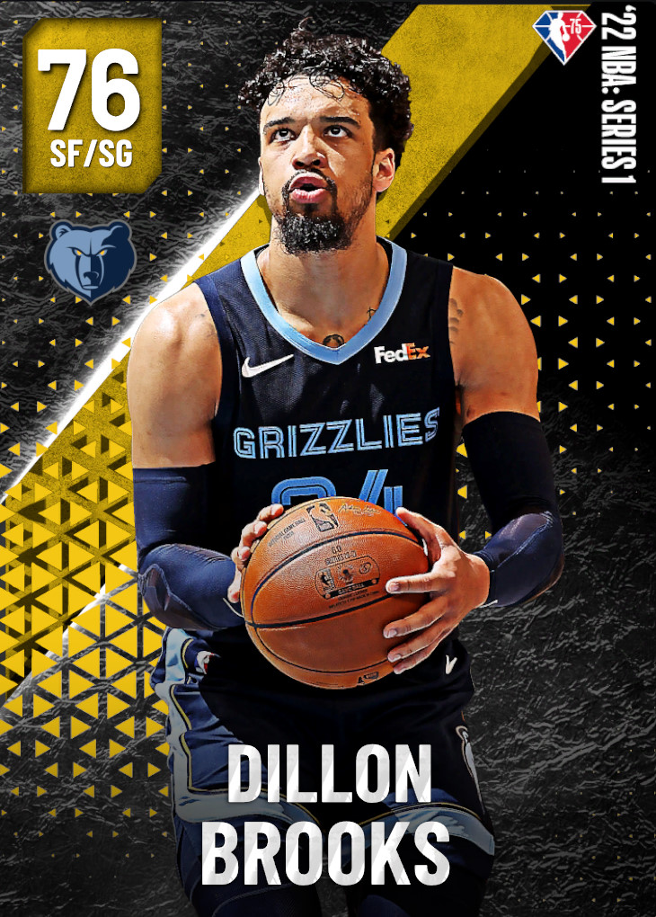 76 Dillon Brooks | Memphis Grizzlies