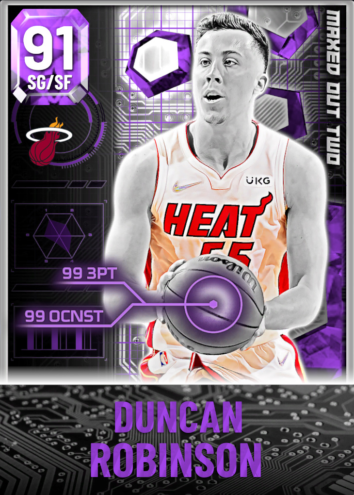 91 Duncan Robinson | Maxed Out Two