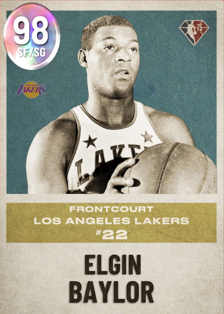 98 Elgin Baylor | NBA 75th Anniversary