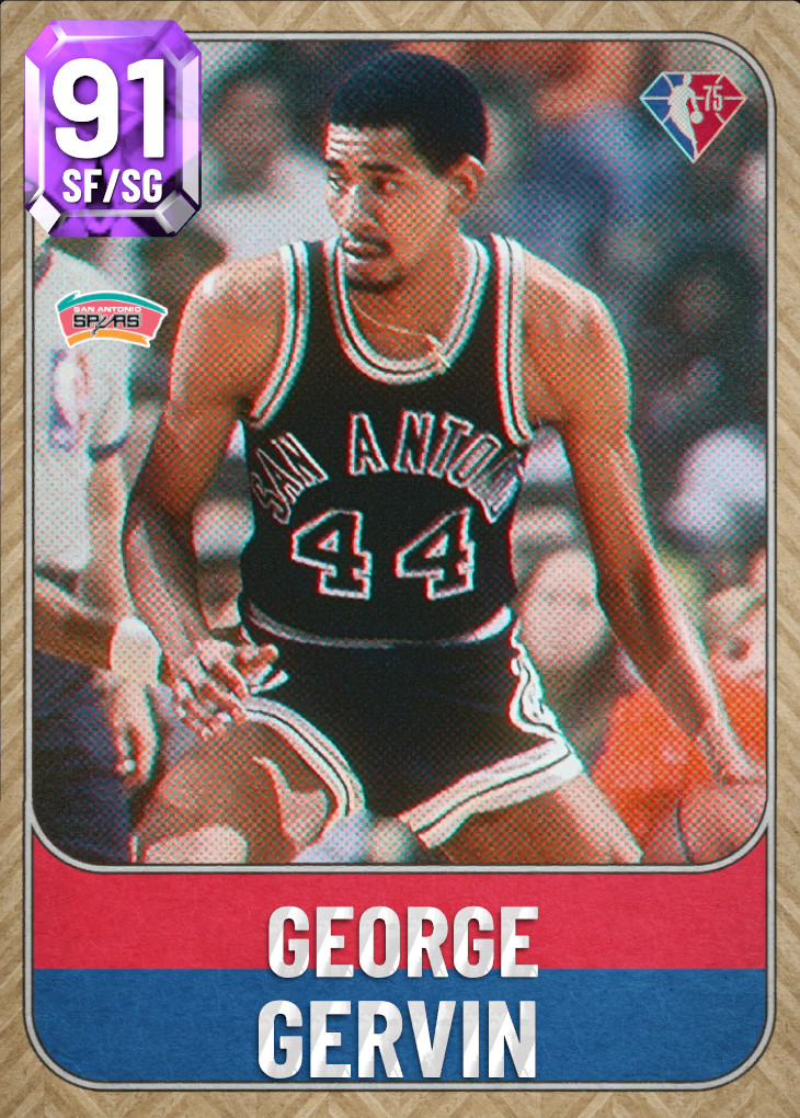 91 George Gervin | NBA 75th Anniversary