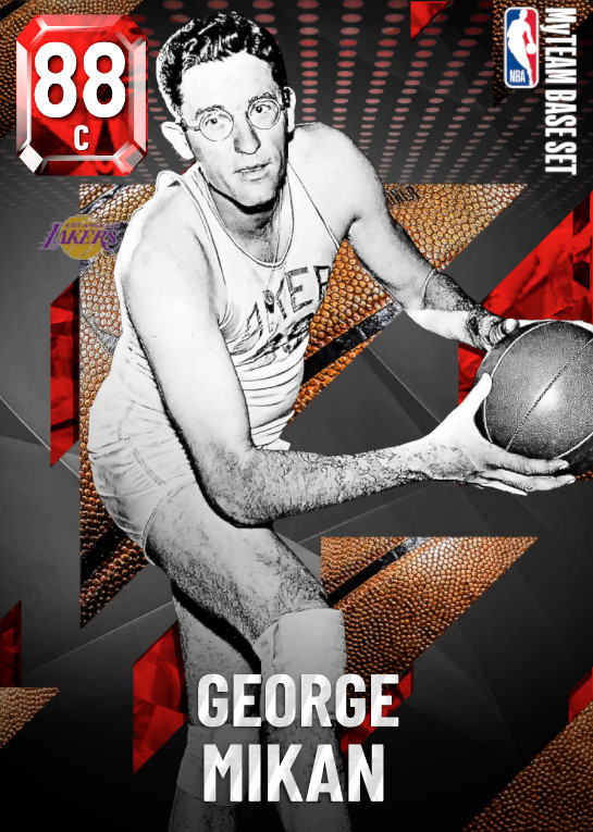 88 George Mikan | Los Angeles Lakers