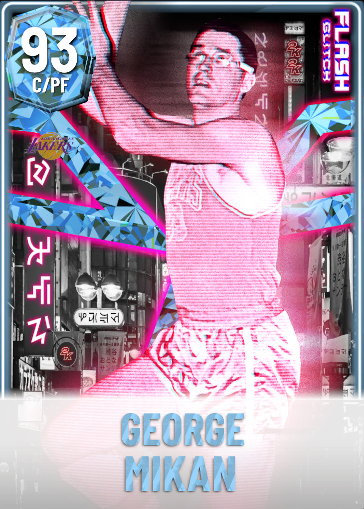 93 George Mikan | Glitched