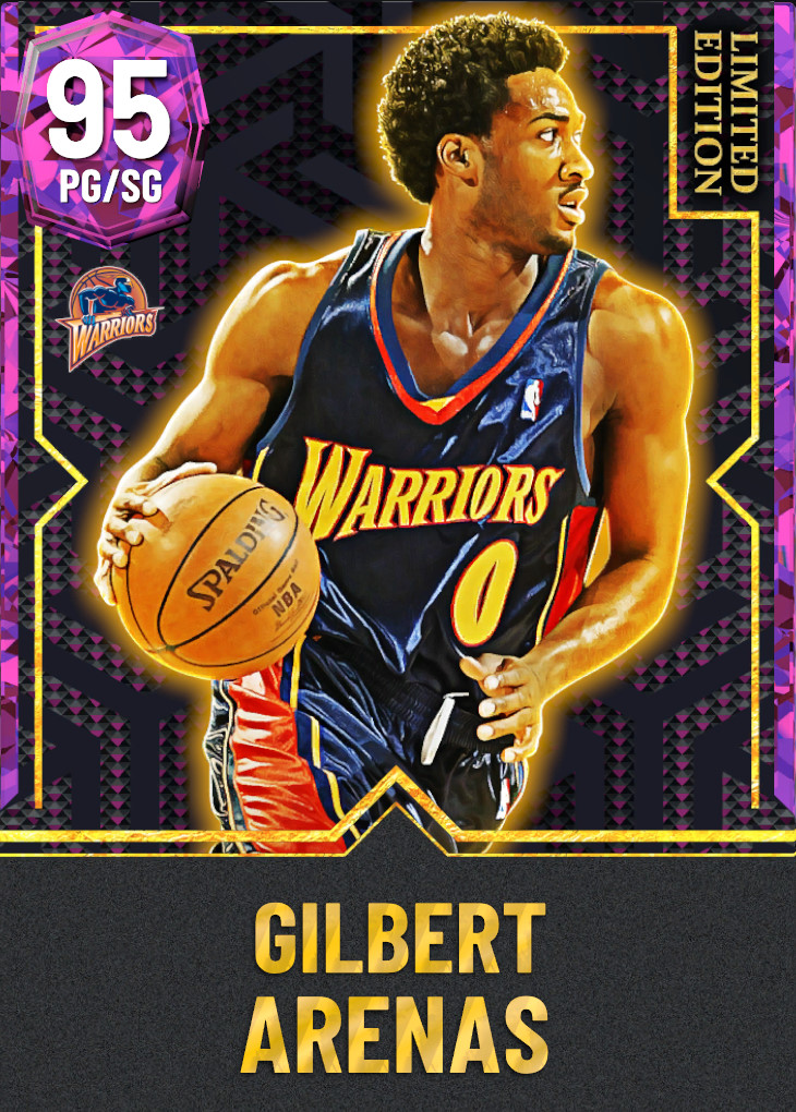 95 Gilbert Arenas | Limited Edition I Inserts