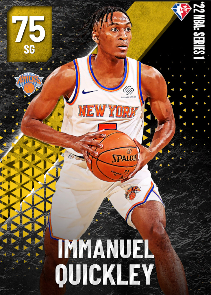 75 Immanuel Quickley | New York Knicks