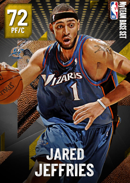 72 Jared Jeffries | Washington Wizards