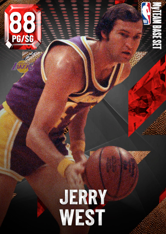 88 Jerry West | Los Angeles Lakers