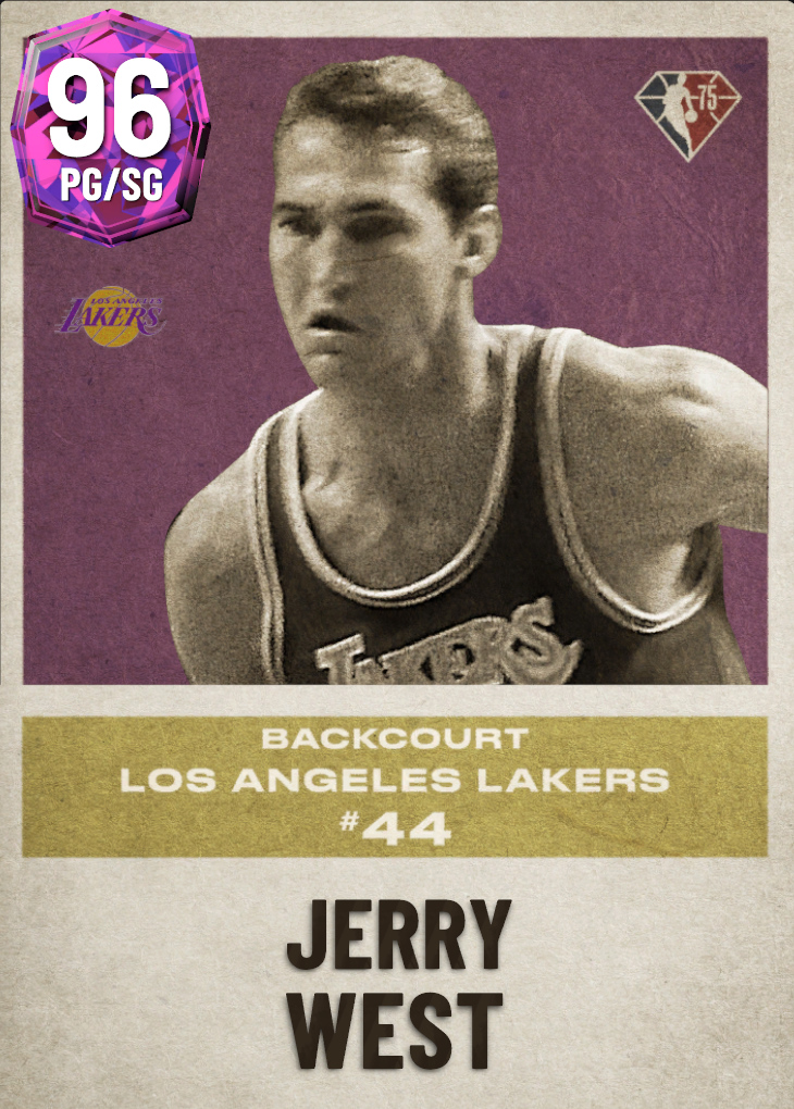 96 Jerry West | NBA 75th Anniversary