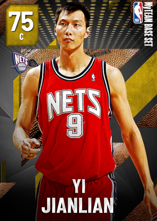75 Jianlian Yi | New Jersey Nets