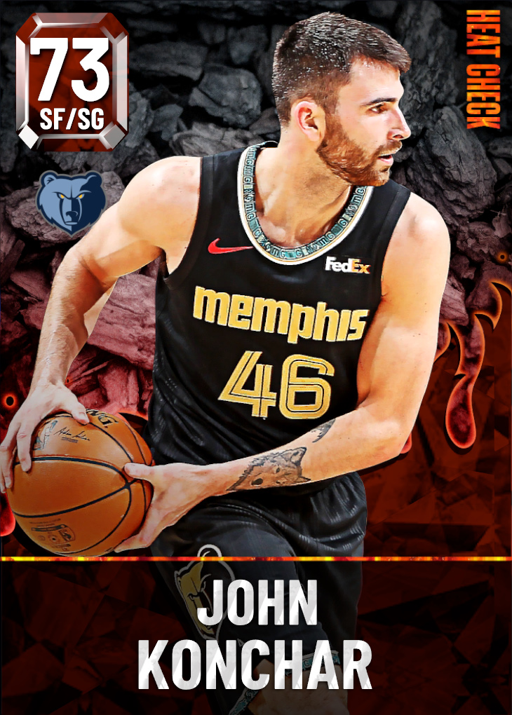 73 John Konchar | Memphis Grizzlies
