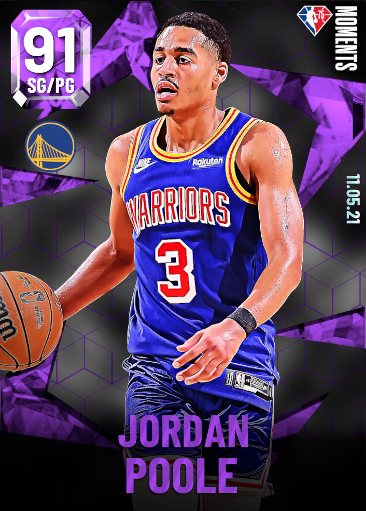 91 Jordan Poole | Golden State Warriors