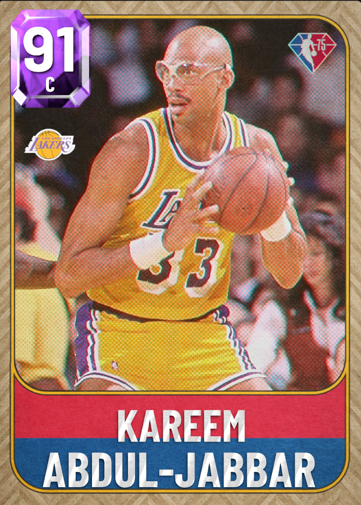 91 Kareem Abdul-Jabbar | NBA 75th Anniversary