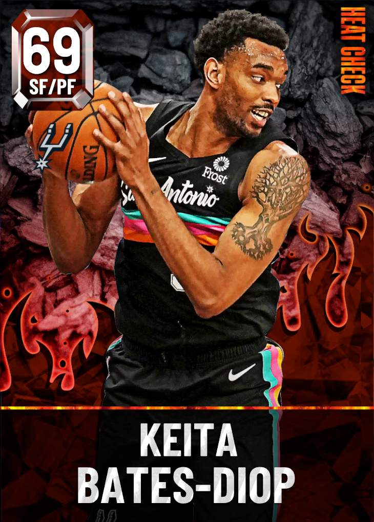 69 Keita Bates-Diop | San Antonio Spurs