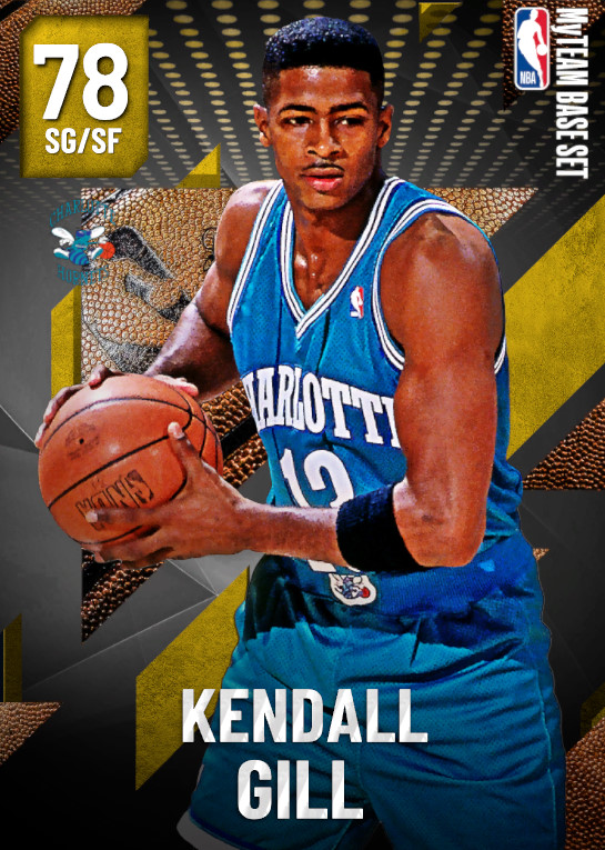 78 Kendall Gill | Charlotte Hornets