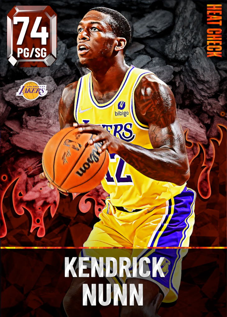 74 Kendrick Nunn | Los Angeles Lakers